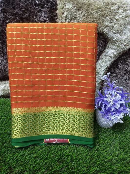 Pure Mysore Silk Saree.