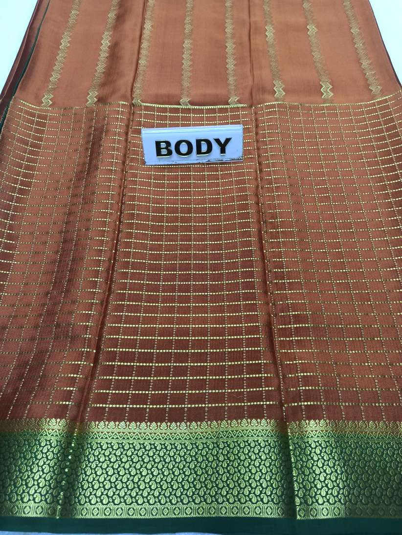 Pure Mysore Silk Saree.