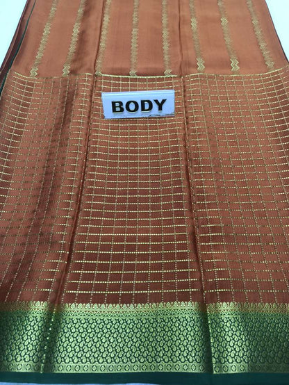 Pure Mysore Silk Saree.