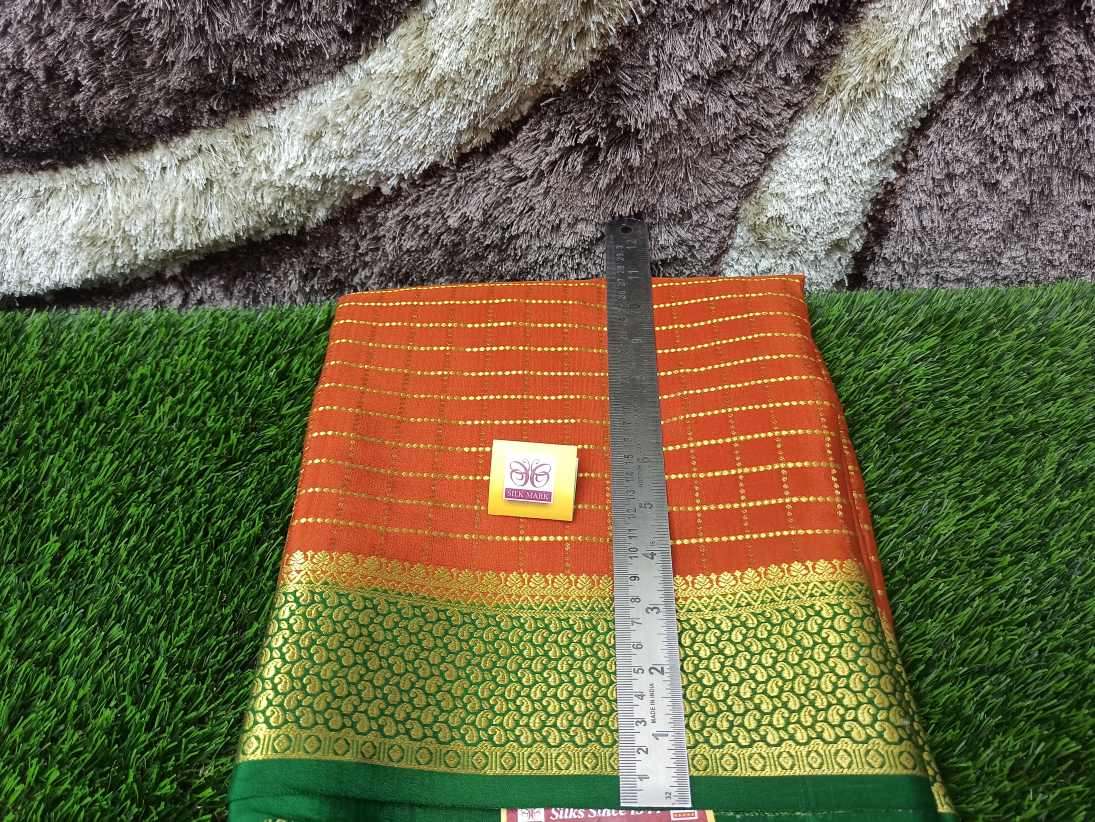 Pure Mysore Silk Saree.
