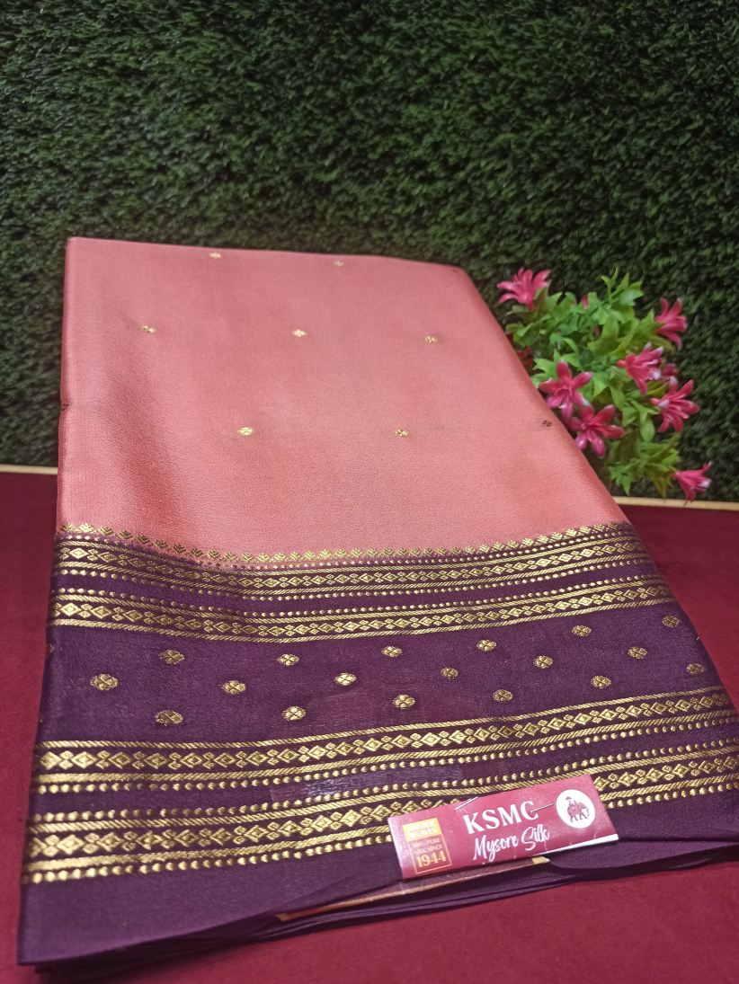 Pure Mysore Silk Saree.