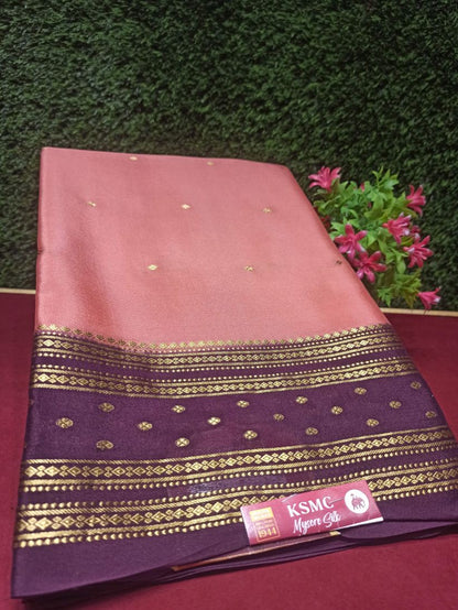 Pure Mysore Silk Saree.