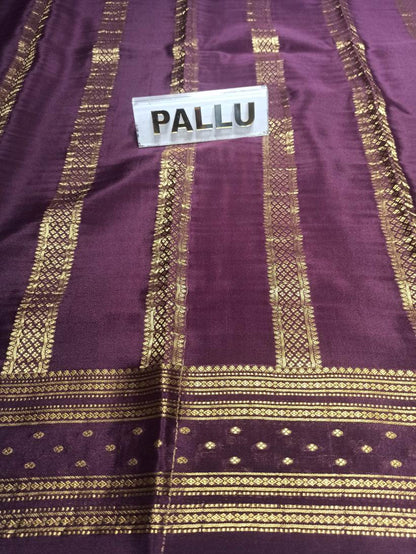 Pure Mysore Silk Saree.