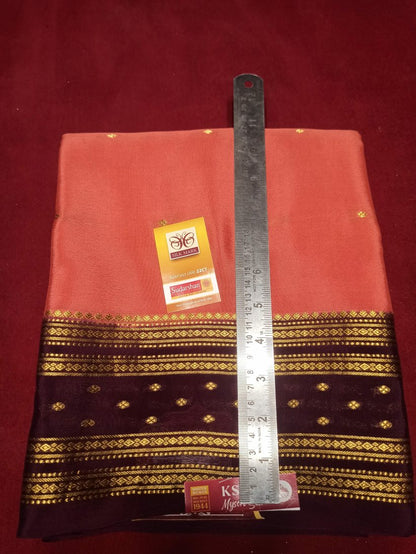 Pure Mysore Silk Saree.