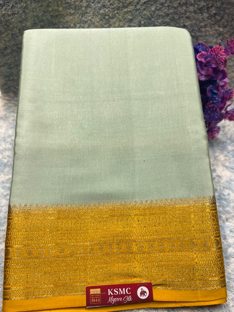Pure Mysore Silk Saree.