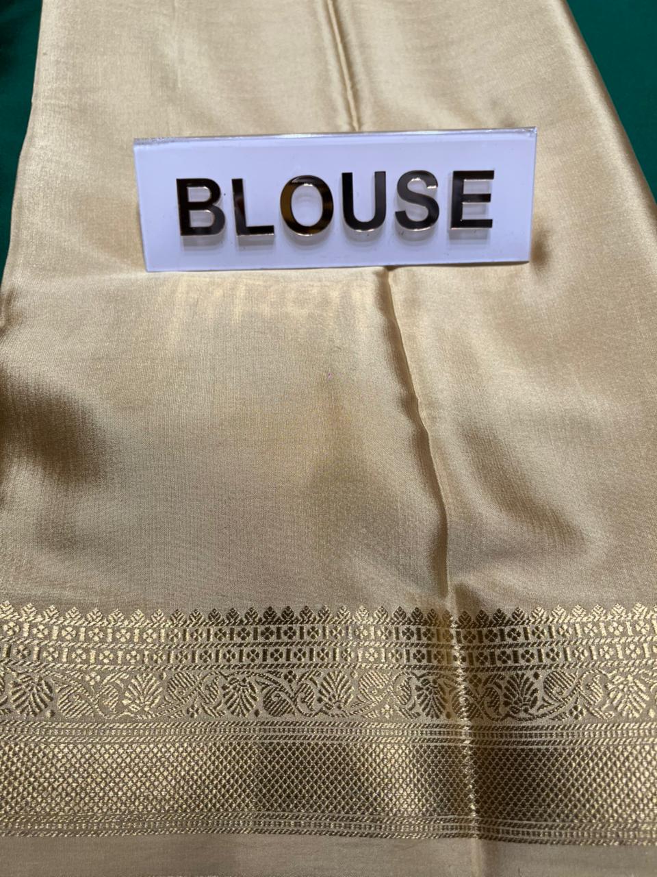 Pure Mysore Silk Saree.