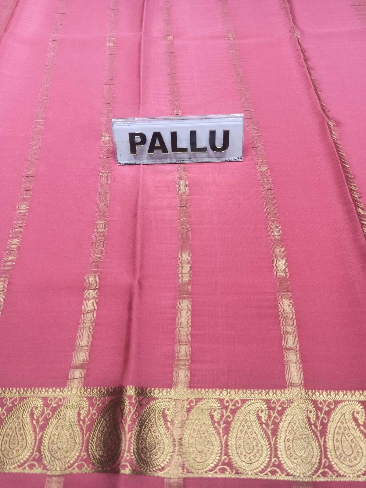 Pure Mysore Silk Saree.