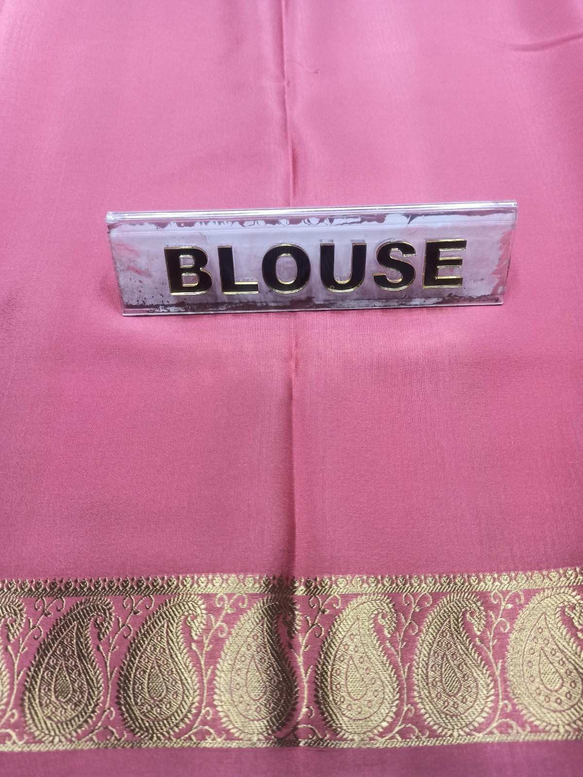 Pure Mysore Silk Saree.