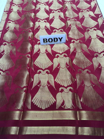 Pure Mysore Silk Saree.