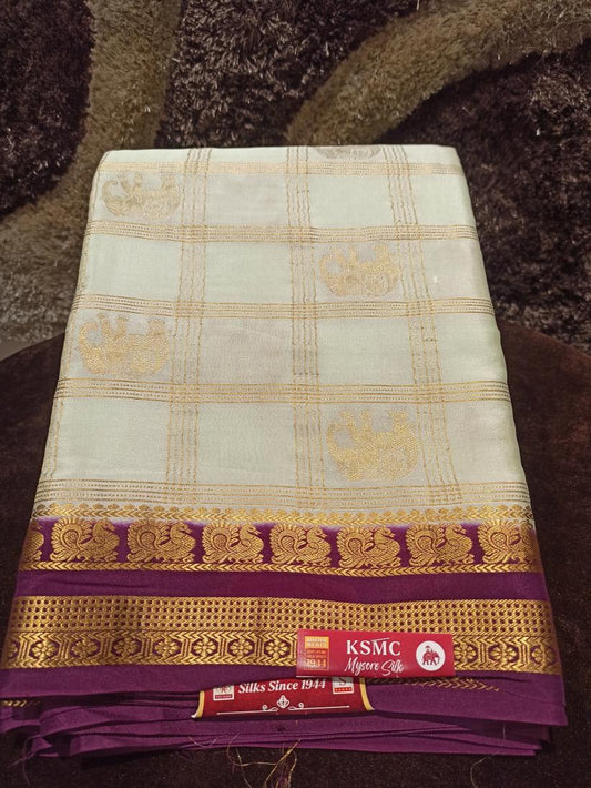 Pure Mysore Silk Saree.