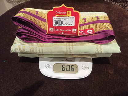 Pure Mysore Silk Saree.