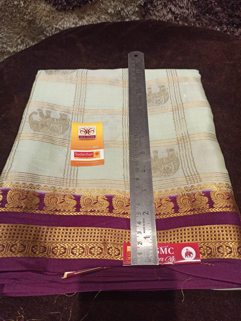 Pure Mysore Silk Saree.