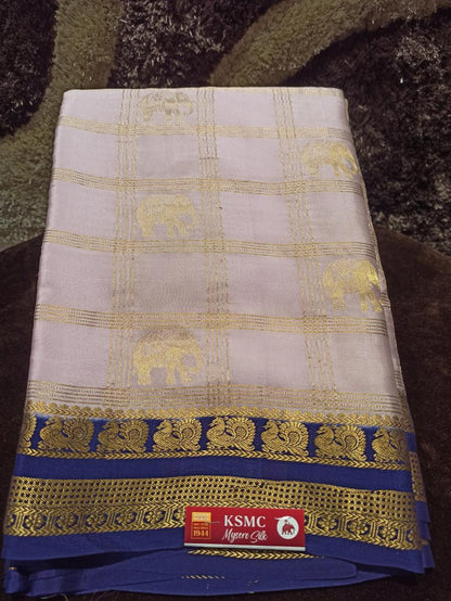 Pure Mysore Silk Saree.