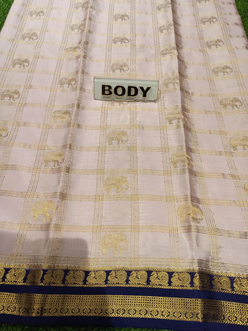 Pure Mysore Silk Saree.