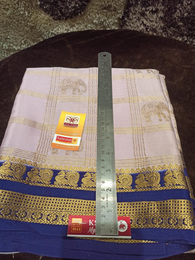 Pure Mysore Silk Saree.