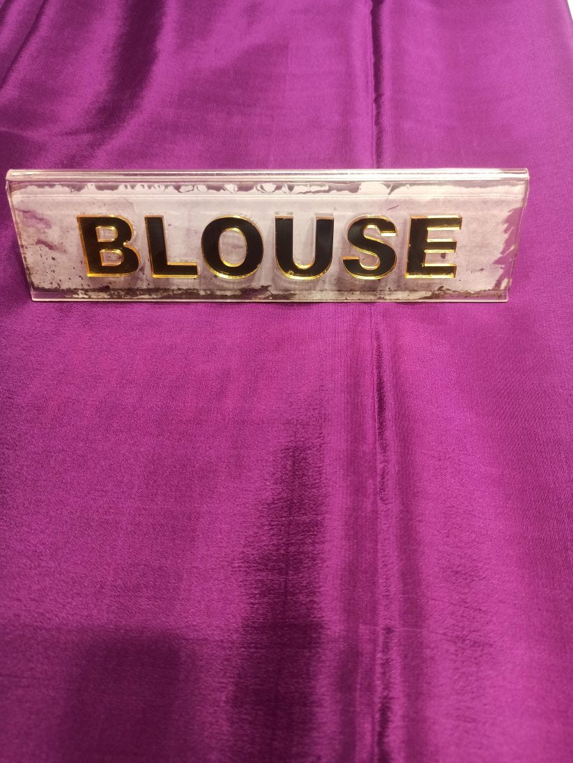 Pure Mysore Silk Saree.