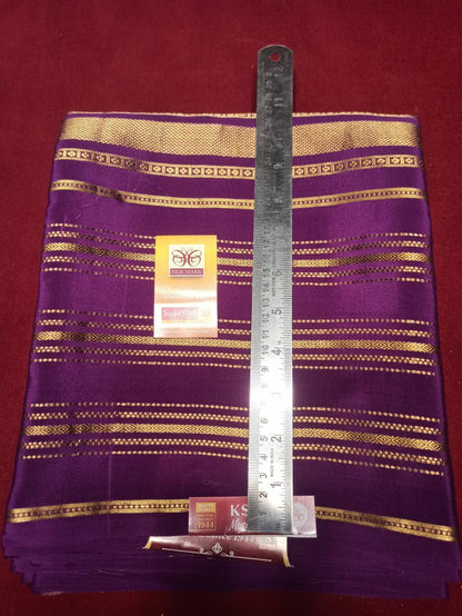 Pure Mysore Silk Saree.