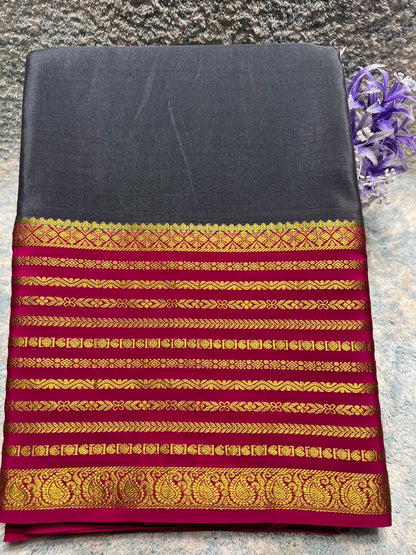 Pure Mysore Silk Saree.