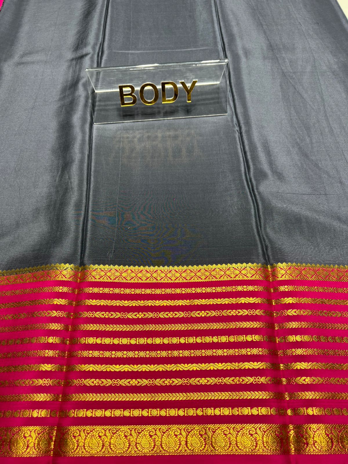 Pure Mysore Silk Saree.