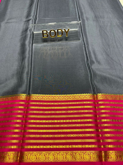 Pure Mysore Silk Saree.