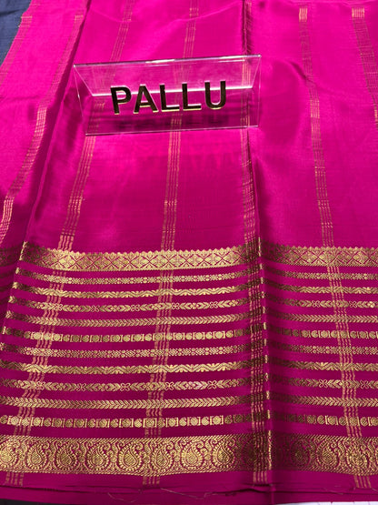 Pure Mysore Silk Saree.