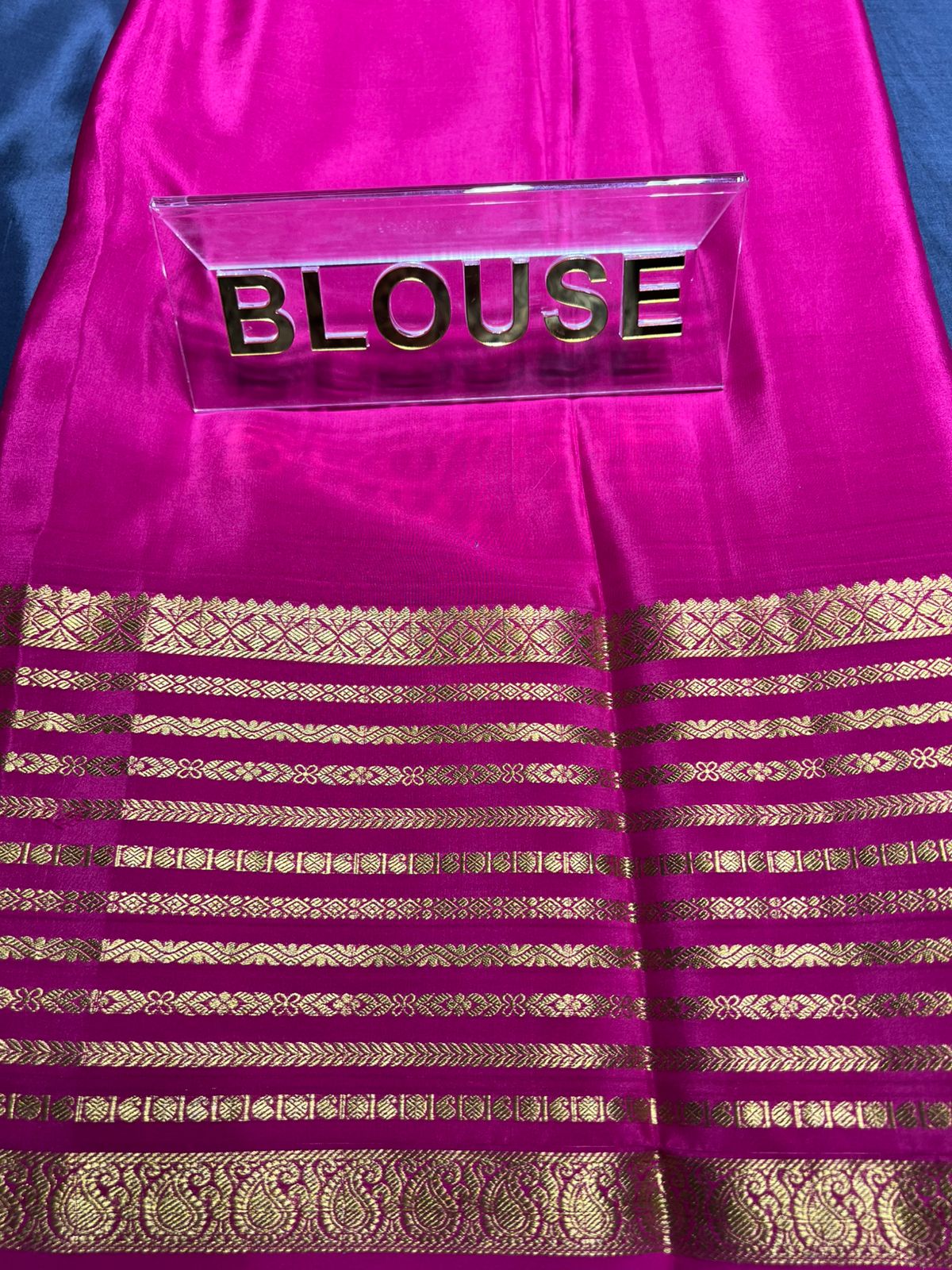 Pure Mysore Silk Saree.