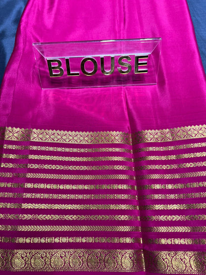 Pure Mysore Silk Saree.