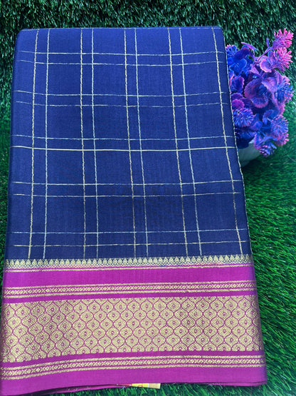 Pure Mysore Silk Saree.