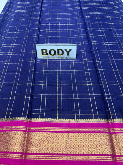 Pure Mysore Silk Saree.