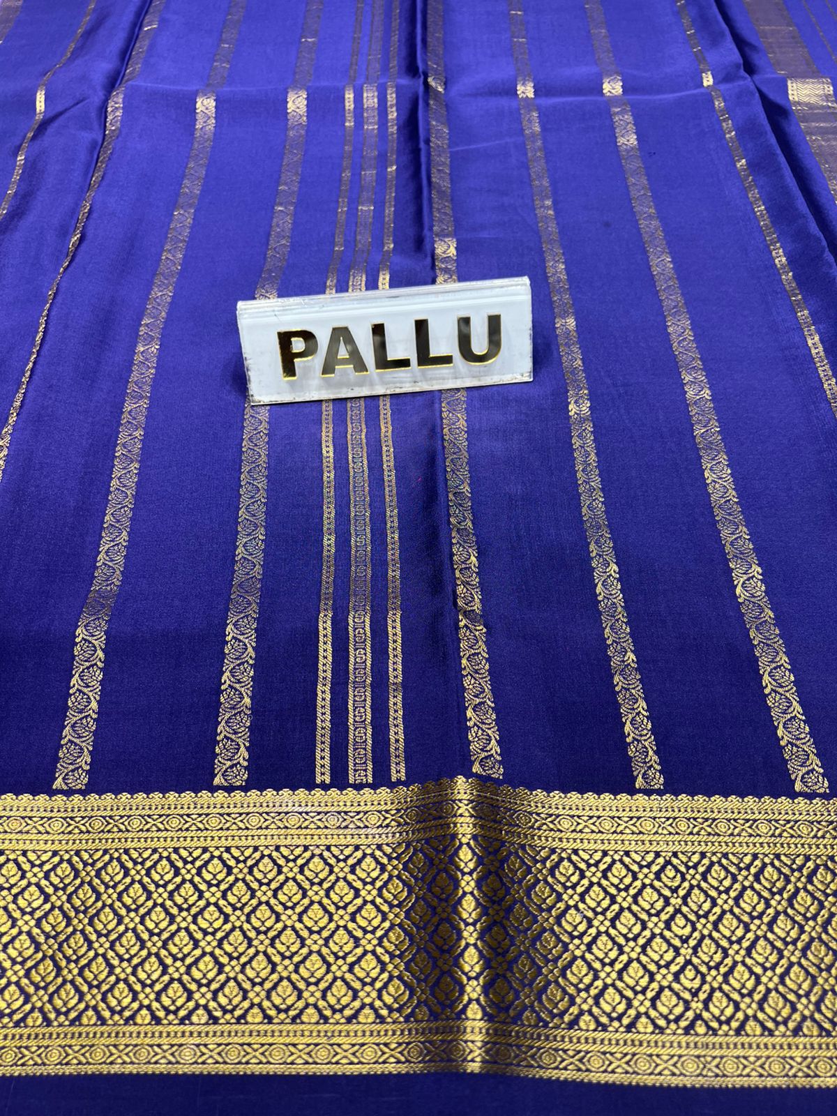 Pure Mysore Silk Saree.