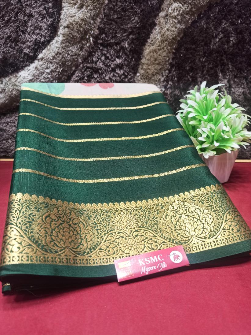 Pure Mysore Silk Saree.