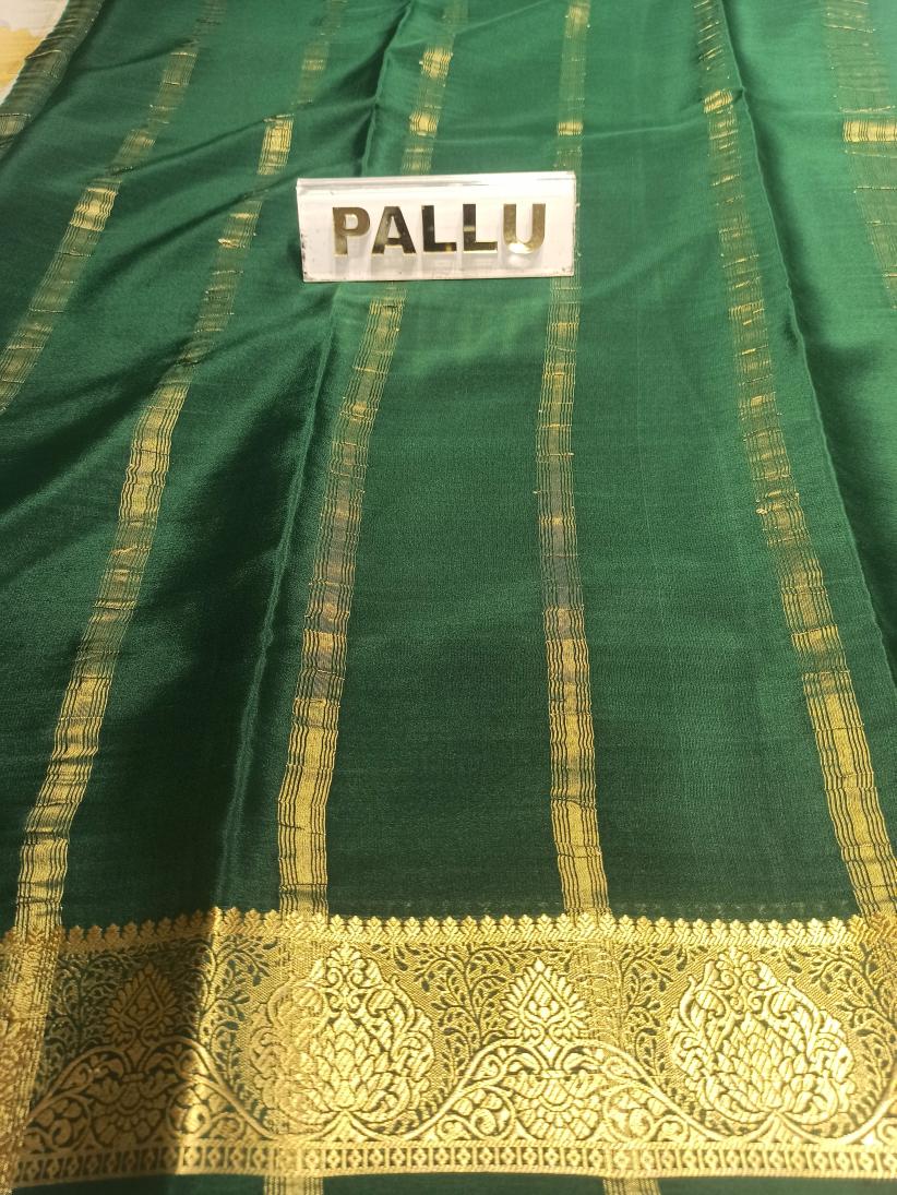 Pure Mysore Silk Saree.