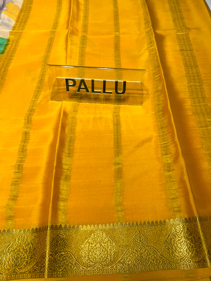 Pure Mysore Silk Saree.