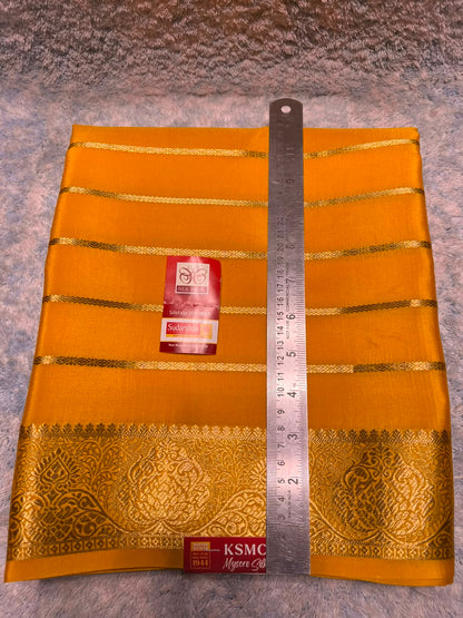 Pure Mysore Silk Saree.