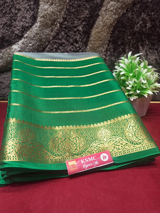 Pure Mysore Silk Saree.