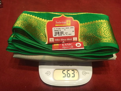 Pure Mysore Silk Saree.