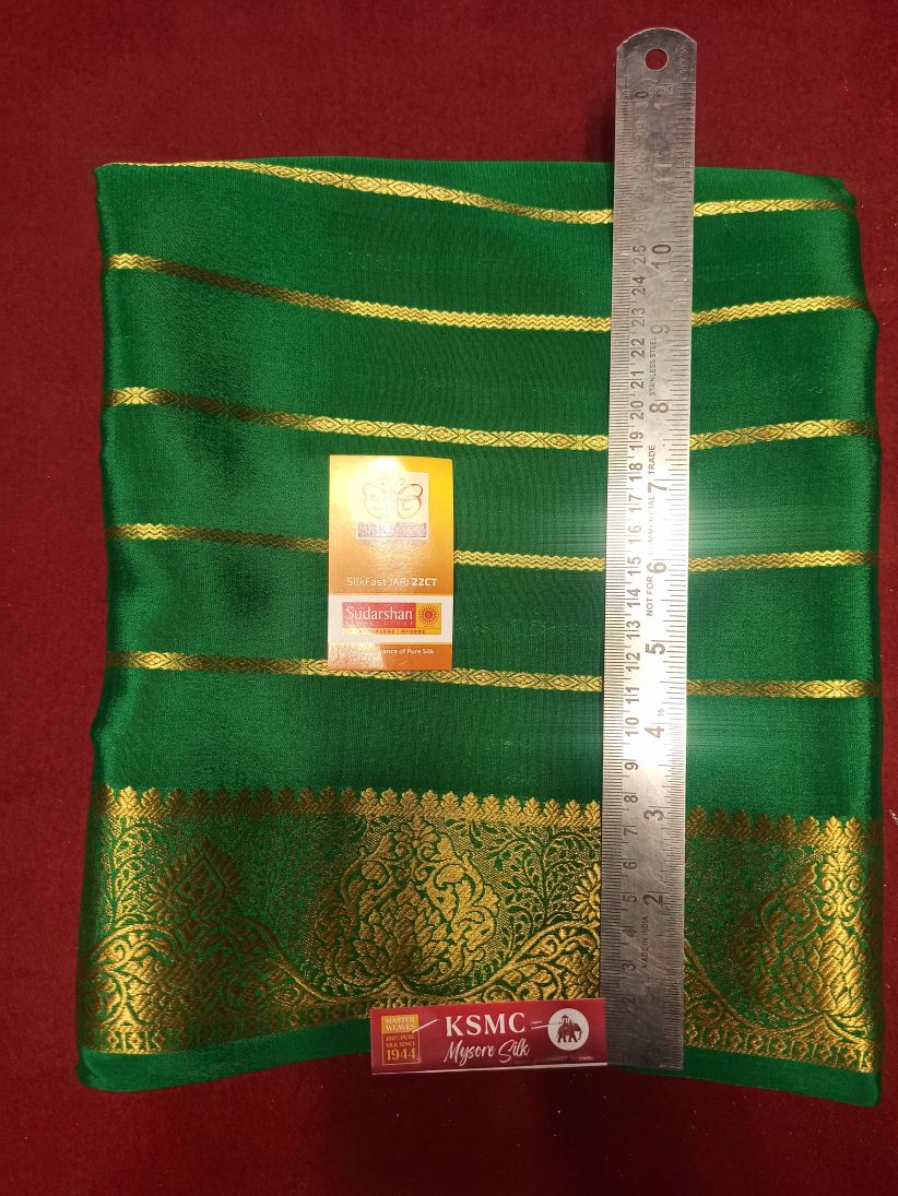 Pure Mysore Silk Saree.