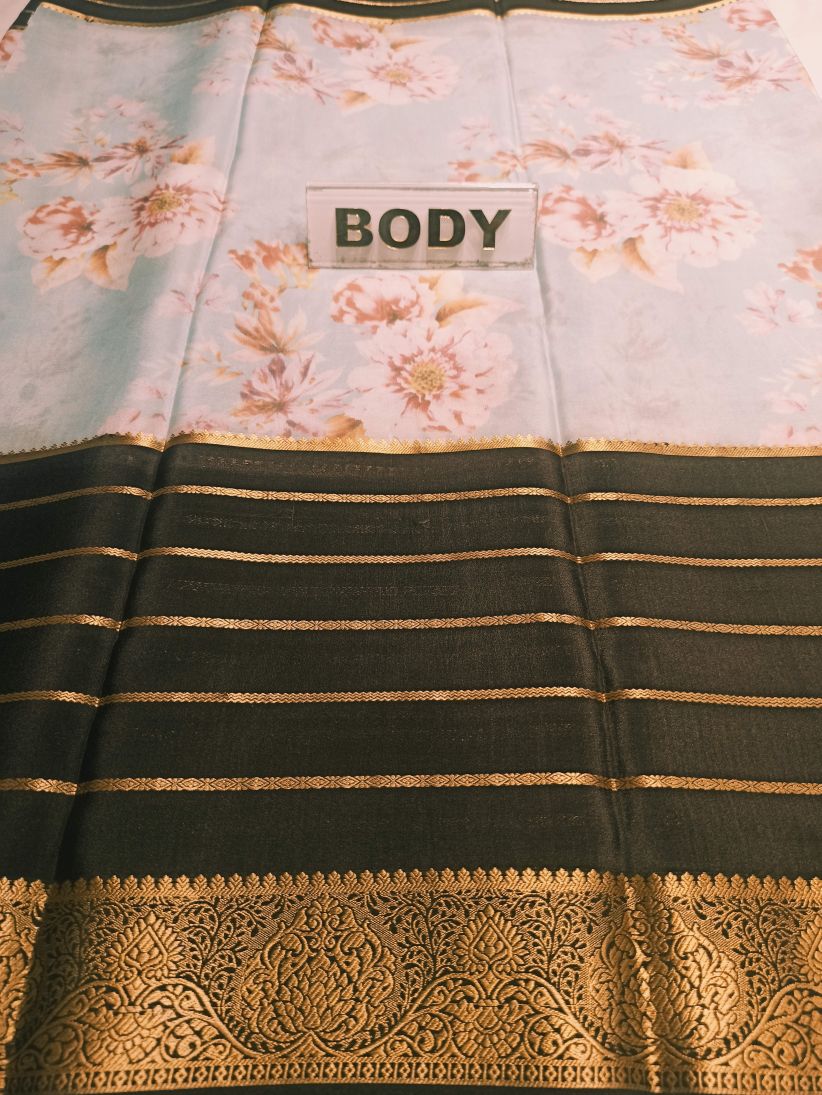 Pure Mysore Silk Saree.