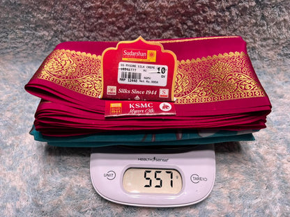 Pure Mysore Silk Saree.