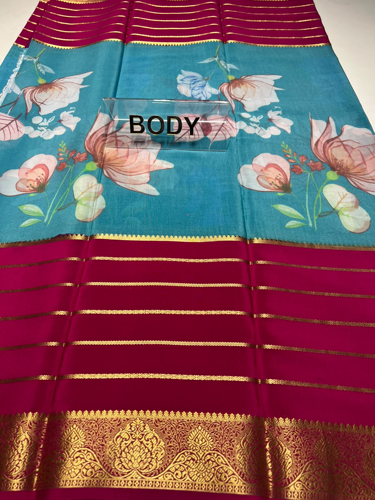 Pure Mysore Silk Saree.
