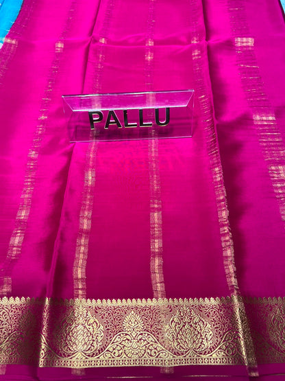 Pure Mysore Silk Saree.