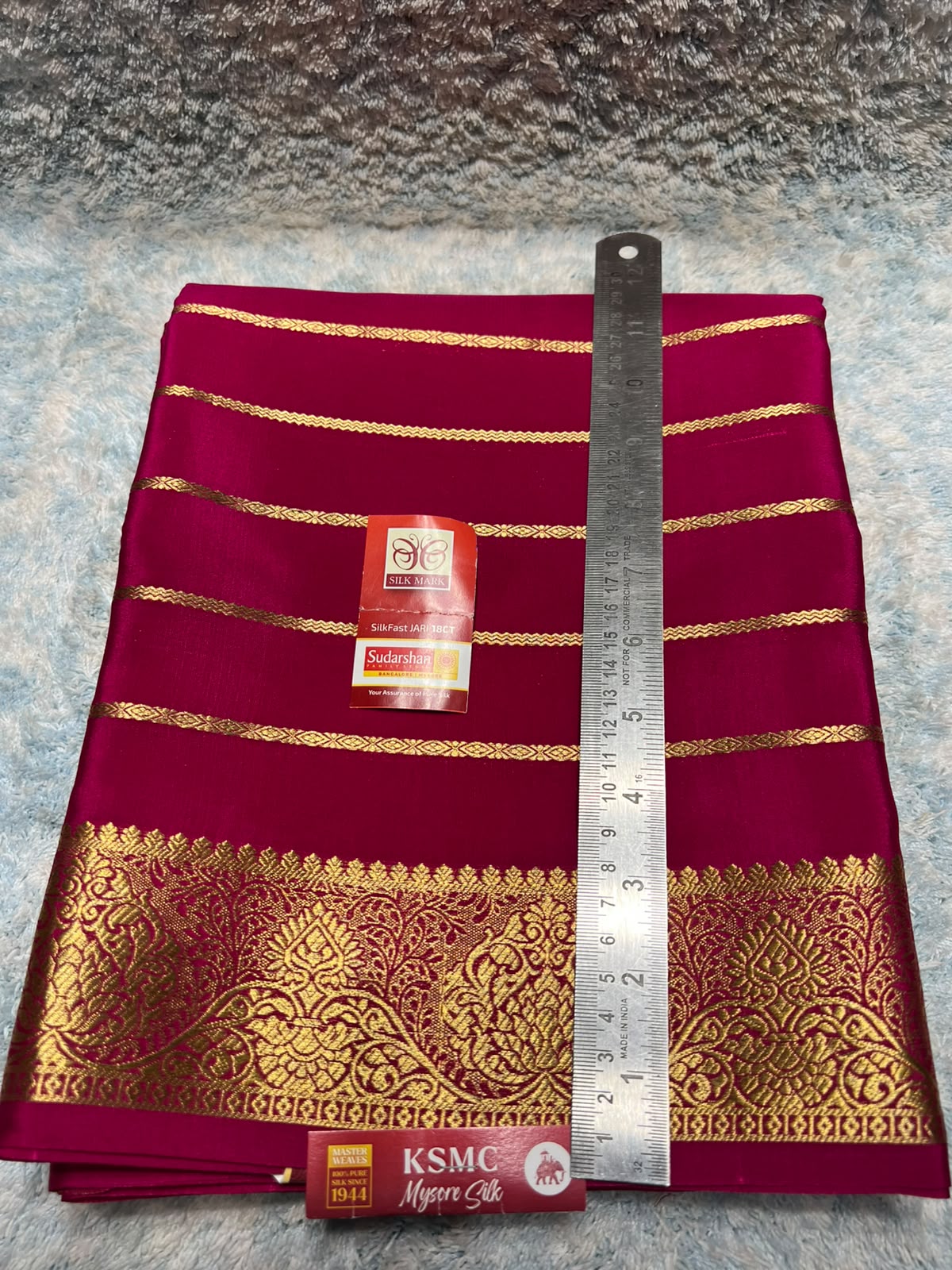 Pure Mysore Silk Saree.