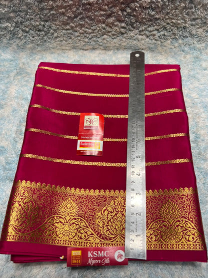 Pure Mysore Silk Saree.