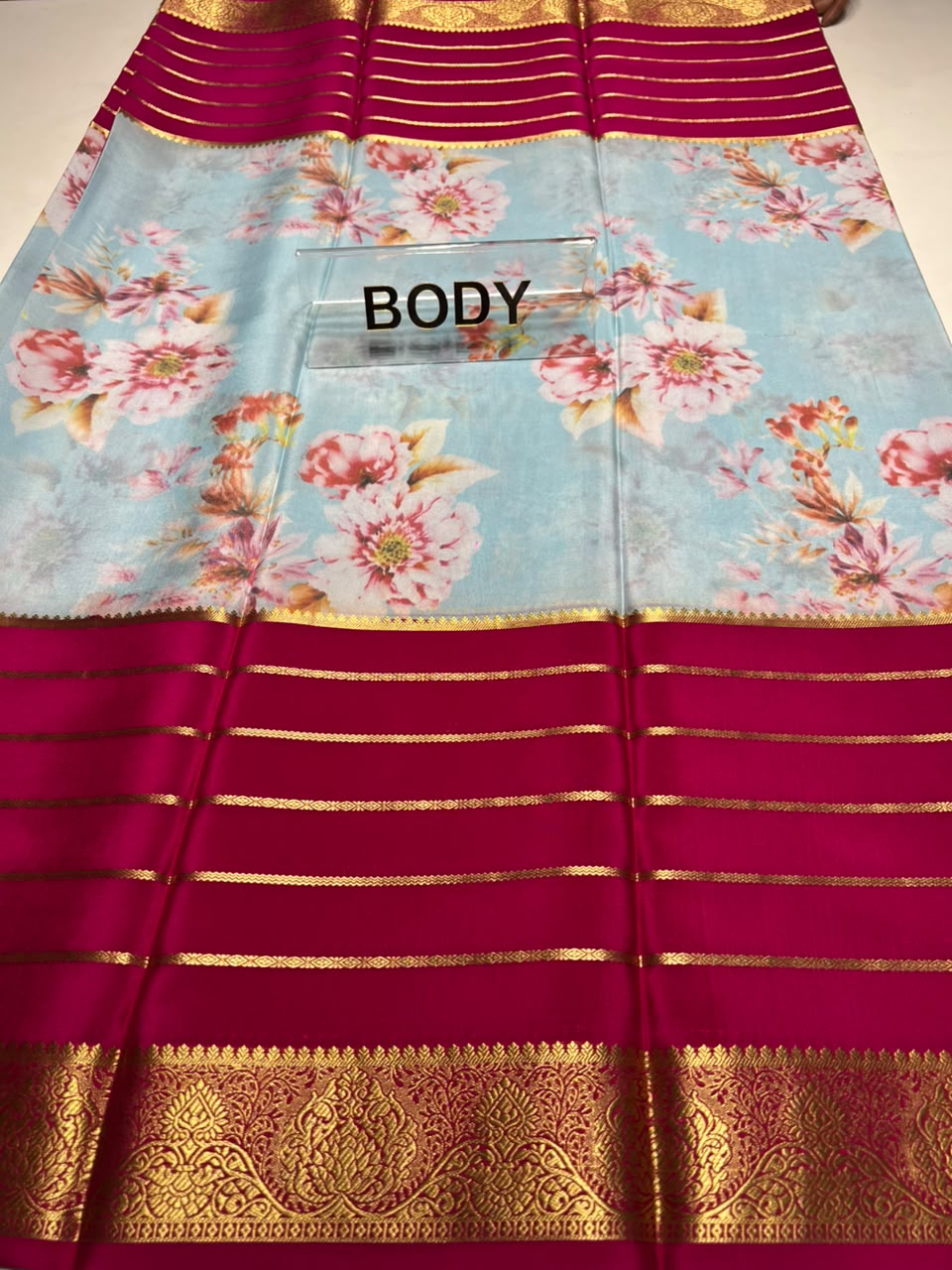 Pure Mysore Silk Saree.