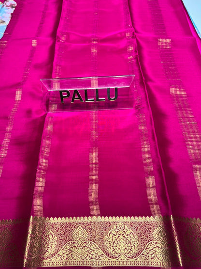 Pure Mysore Silk Saree.