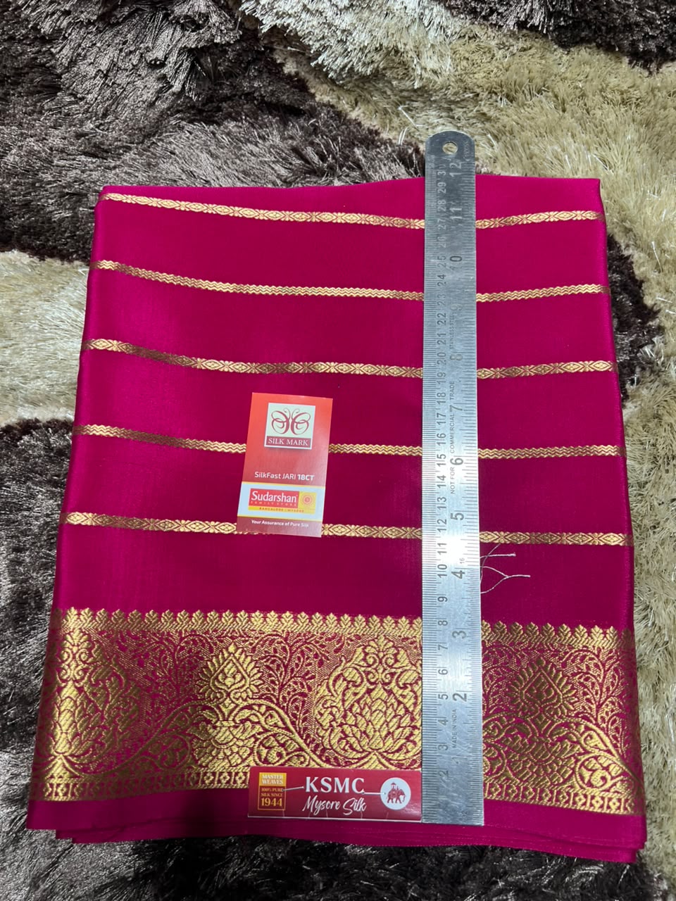 Pure Mysore Silk Saree.
