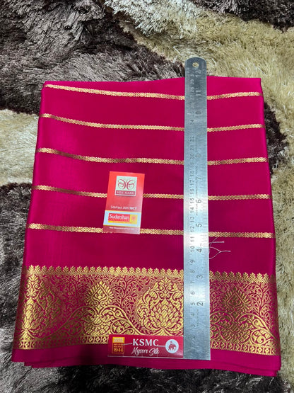 Pure Mysore Silk Saree.