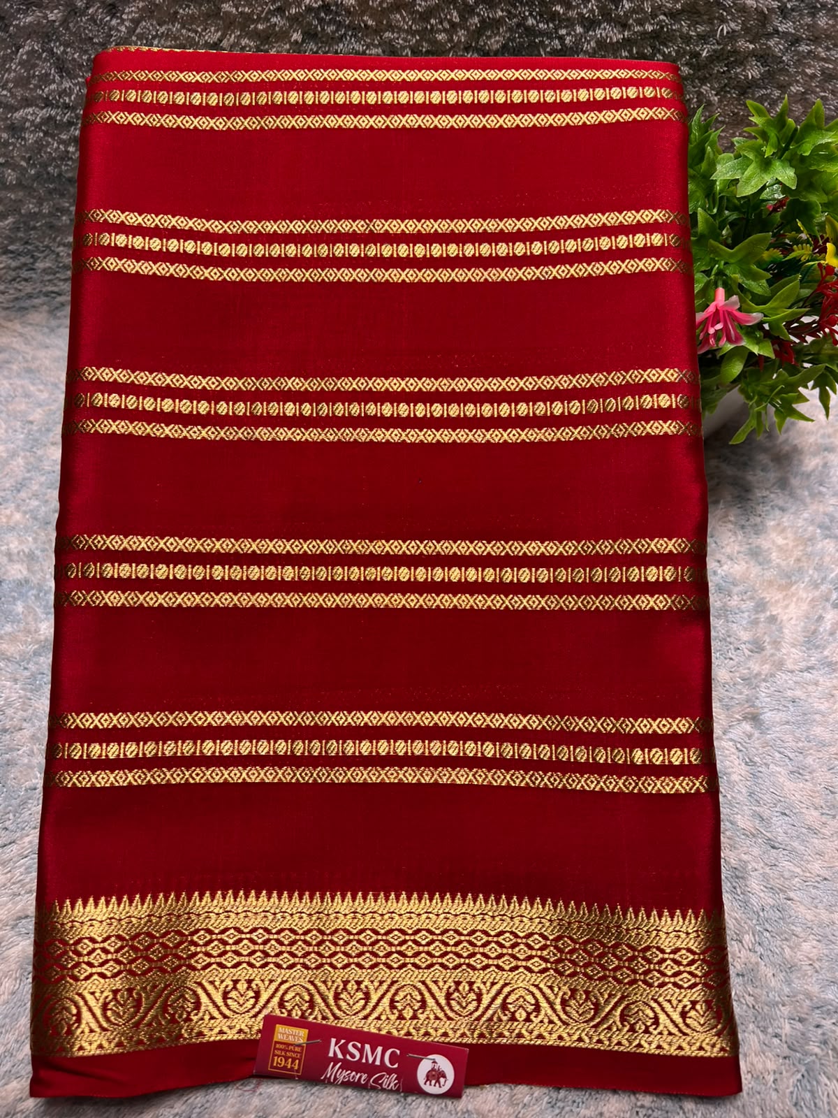 Pure Mysore Silk Saree.