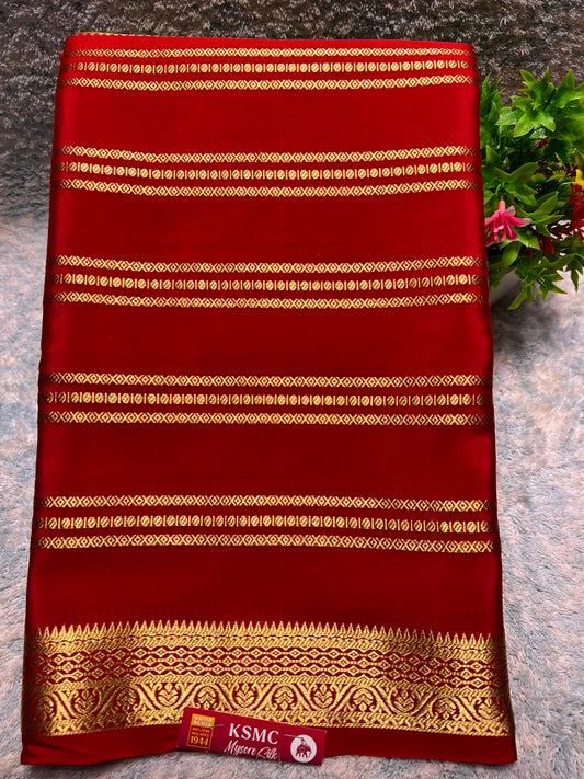 Pure Mysore Silk Saree.