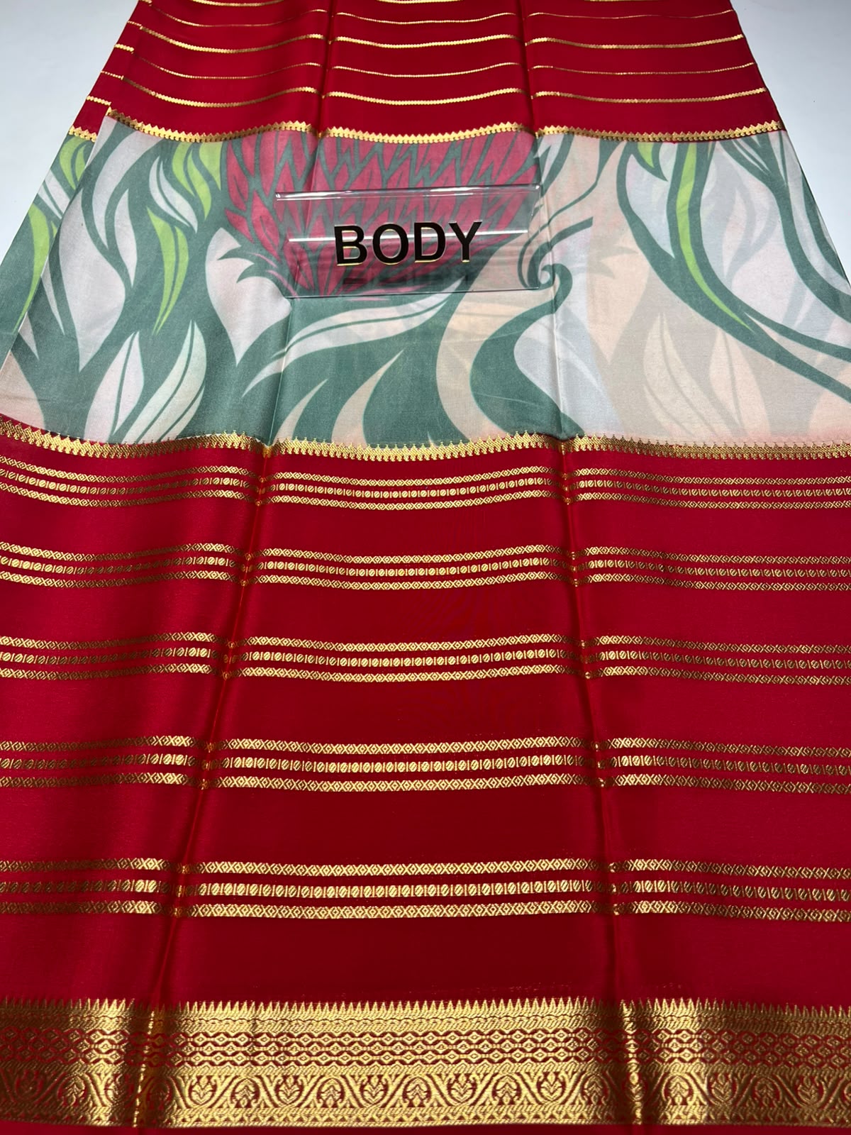 Pure Mysore Silk Saree.